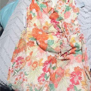 London Times Floral Print Dress